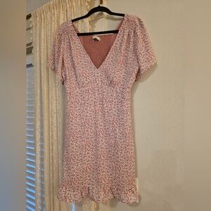 Abercrombie And Fitch Pink Floral Dress